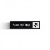Mileta Aluminium Mind the Step Doorway Sign